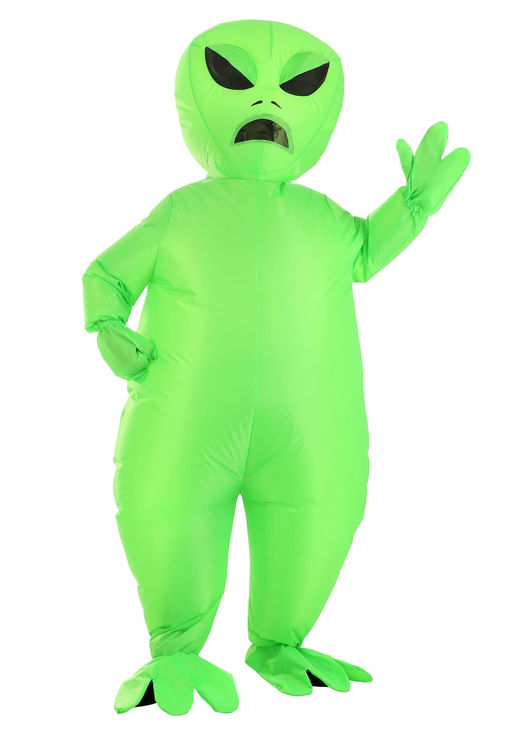 Alien Inflatable Costume for Adults | Adult Alien Costumes