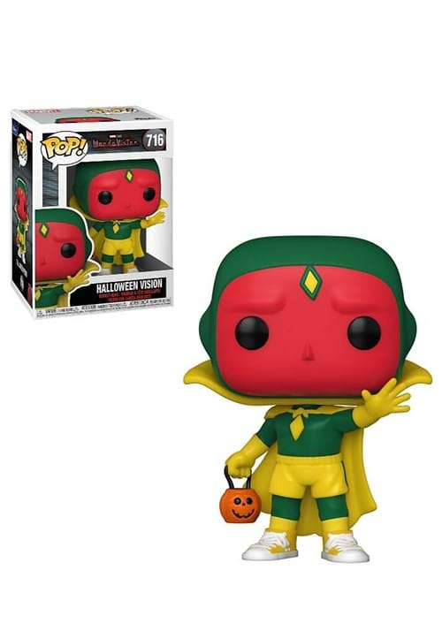 Funko Pop Marvel WandaVision Halloween Vision