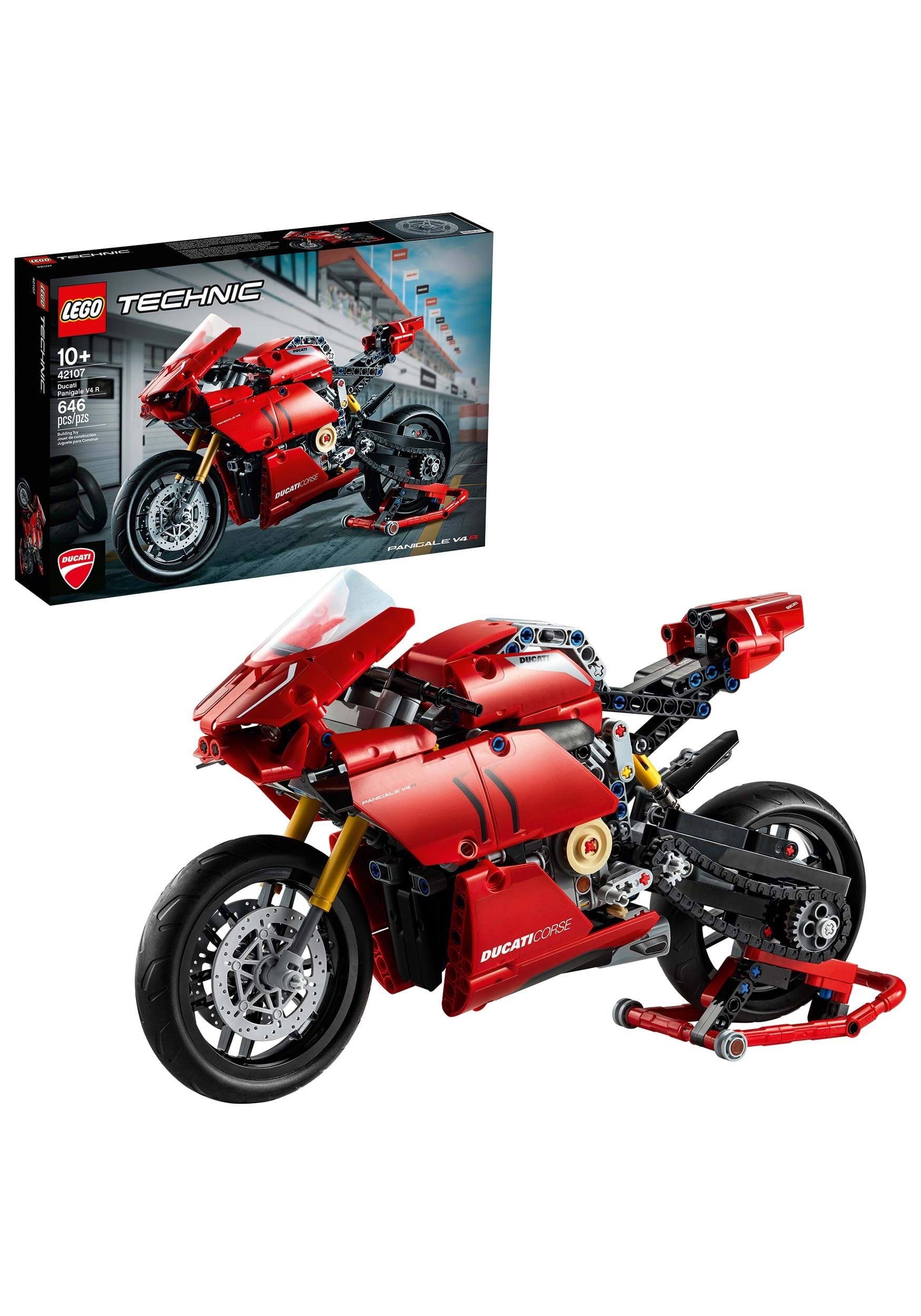 LEGO Ducati Panigale V4 R Motorcycle Building Set