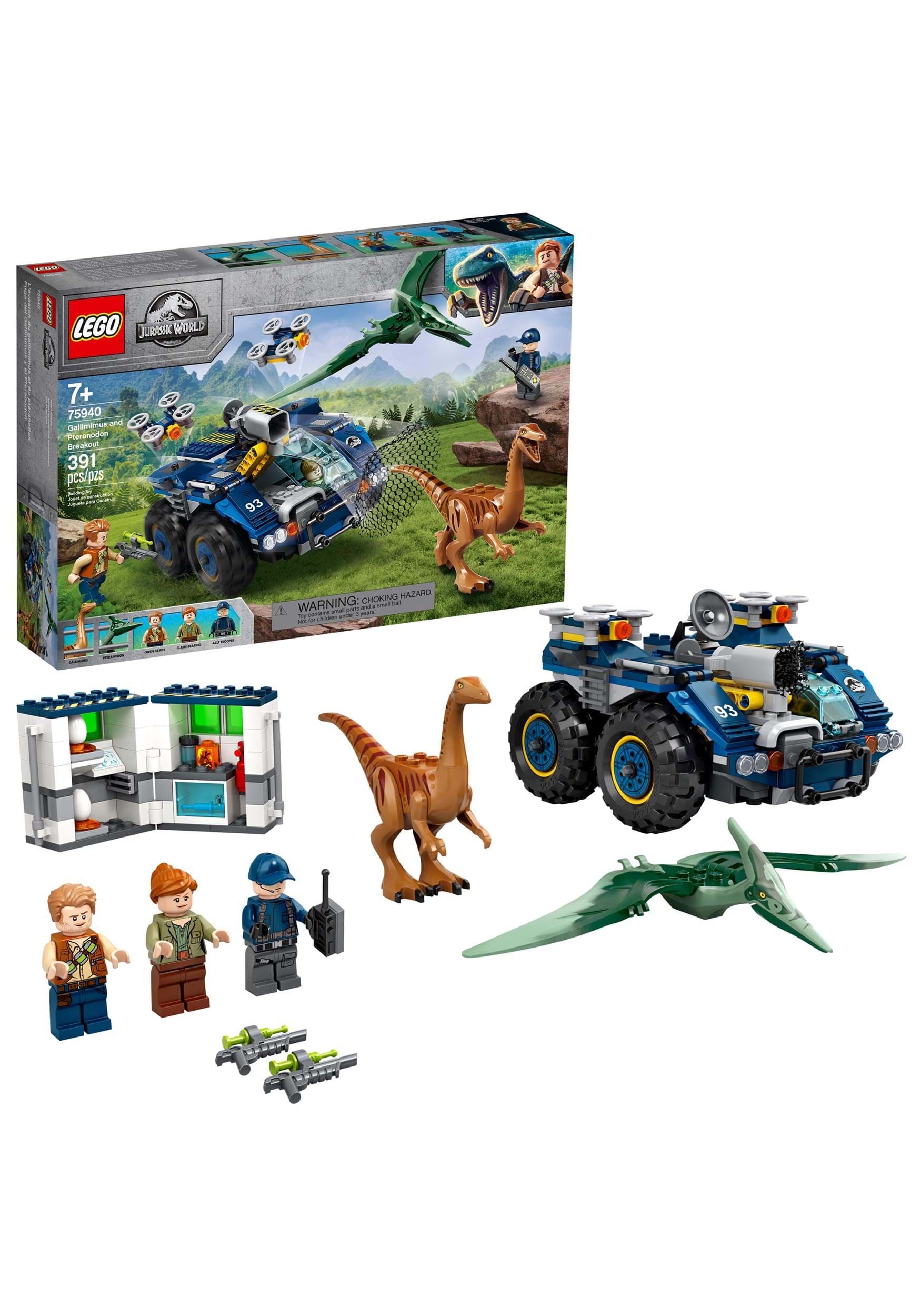 LEGO- Jurassic World Gallimimus and Pteranodon Breakout