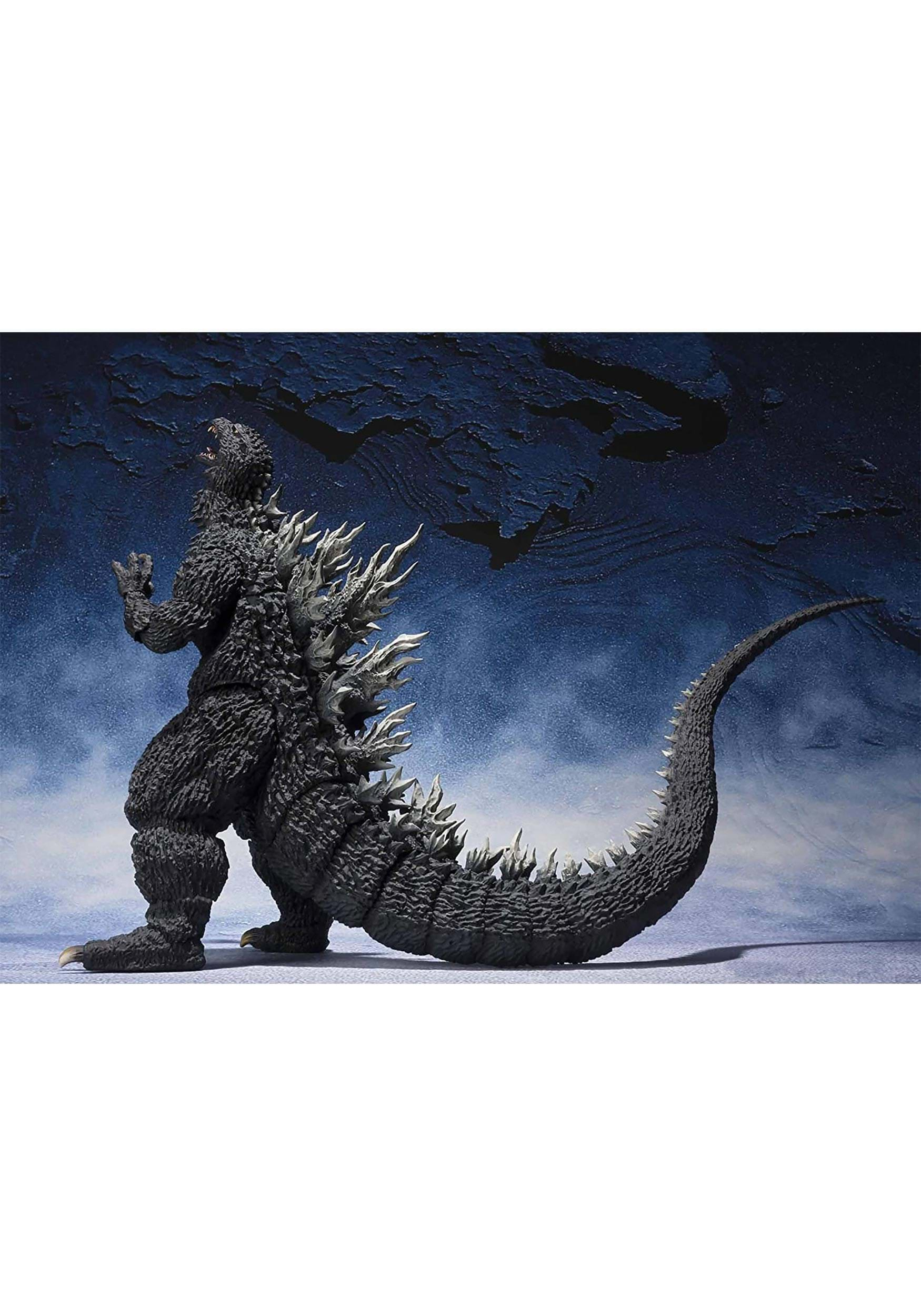 godzilla toy with heat ray