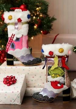 Irregular Choice The Grinch I m Here for the Presents Boots-