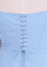 Plus Size Beauty and the Beast Belle Blue Dress Alt 4