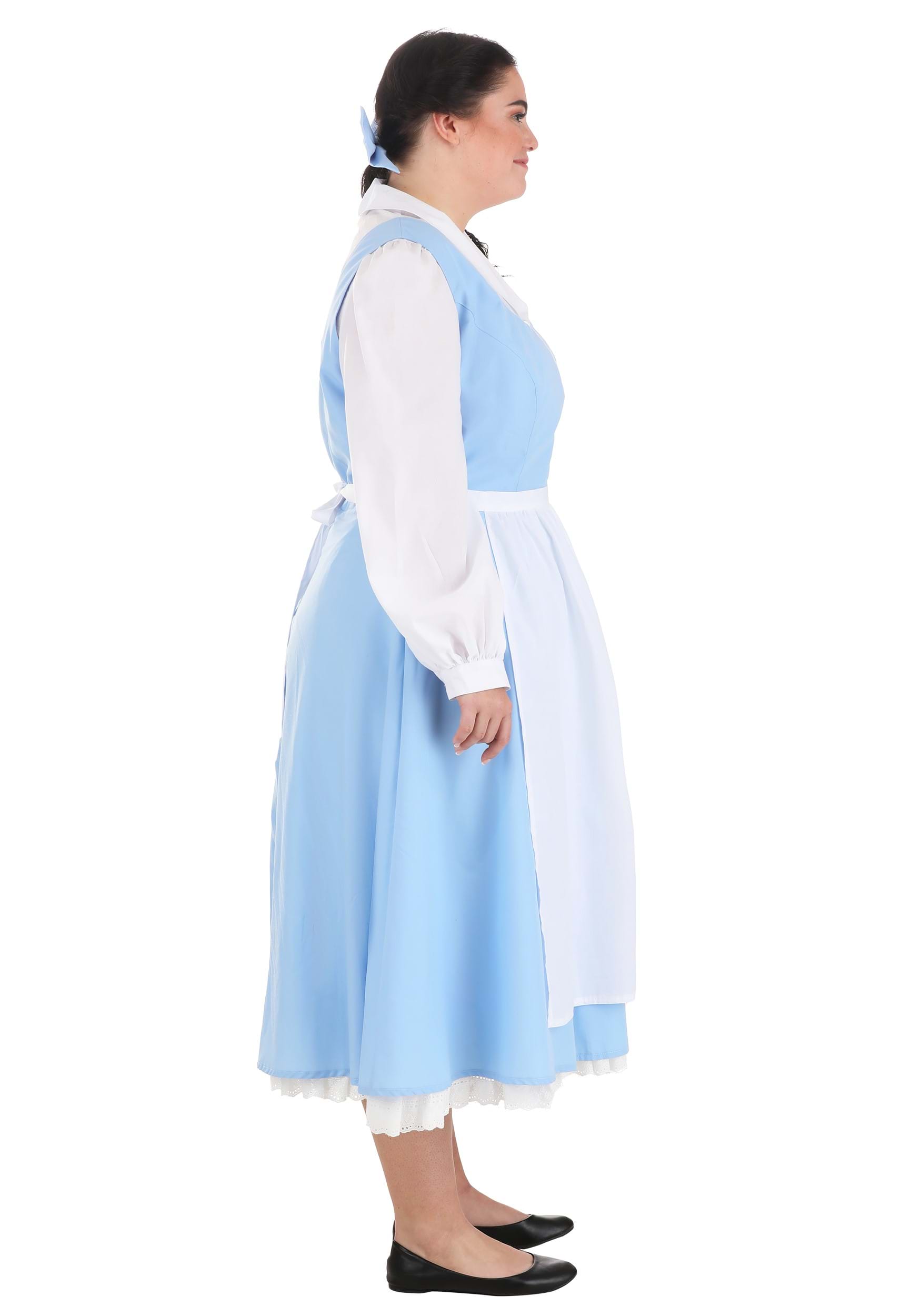 Beauty And The Beast Plus Size Belle Blue Costume Dress For Women