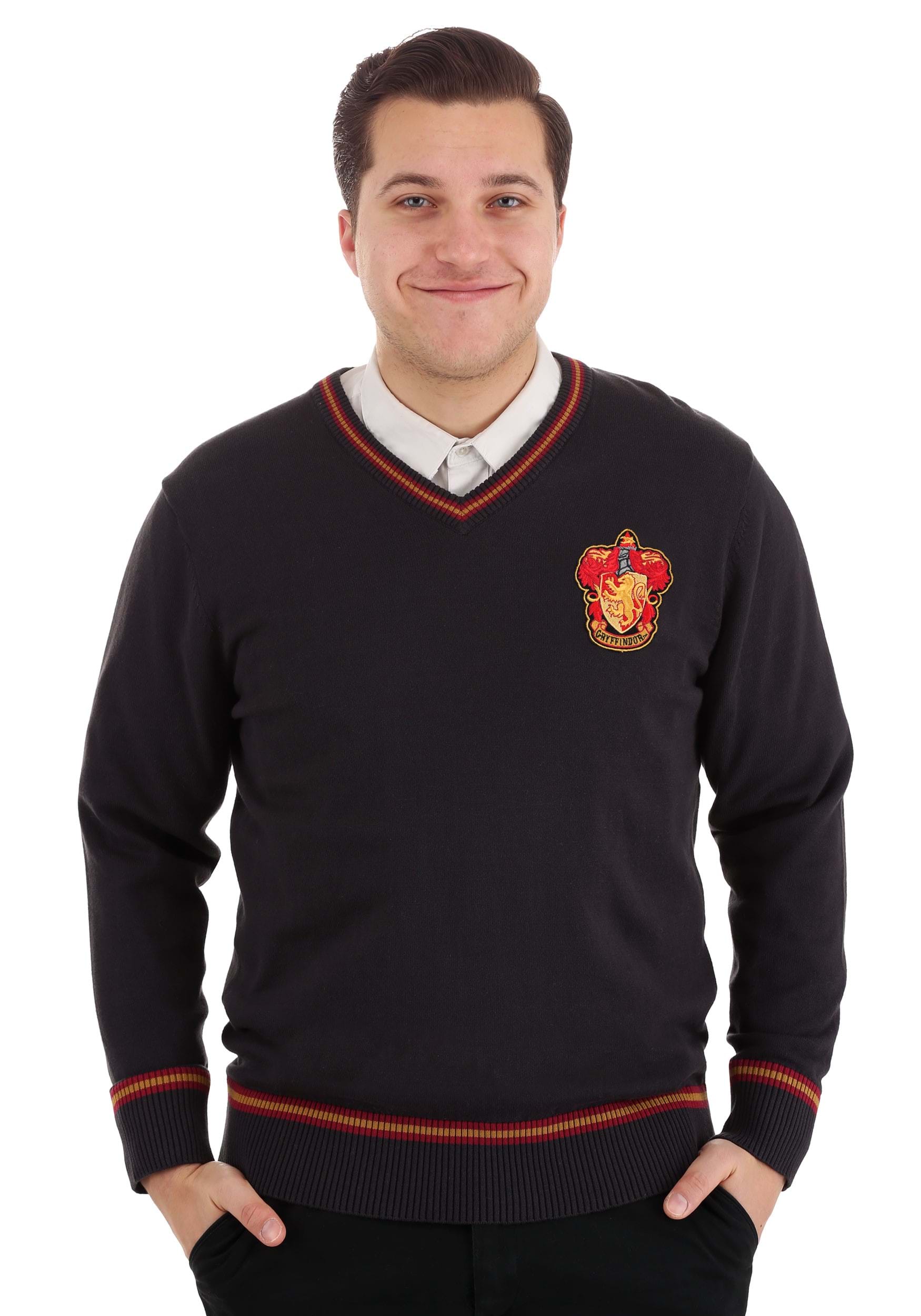 Adult Harry Potter Gryffindor Uniform Sweater | Harry Potter Apparel