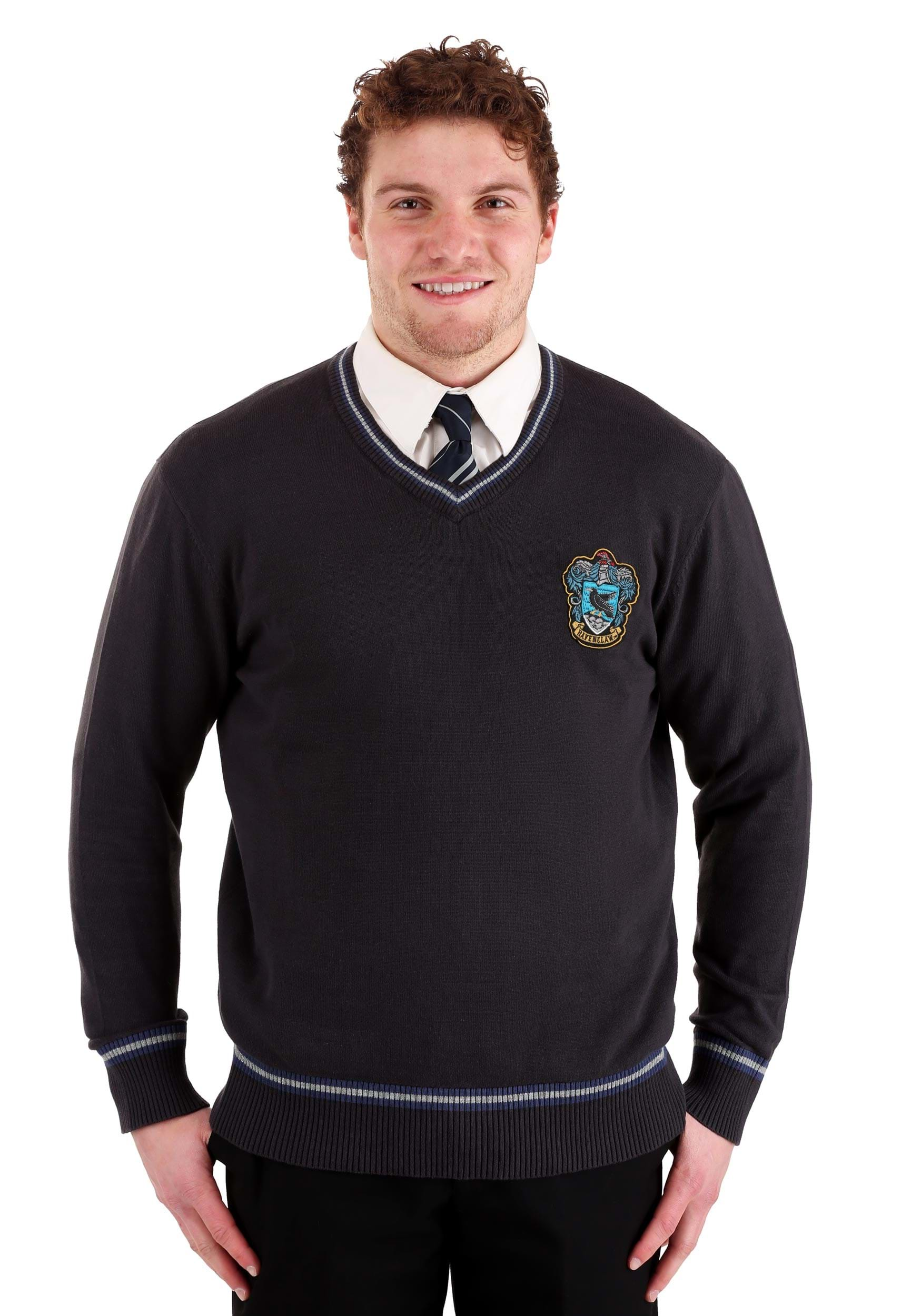  Fun Costumes Adult Ravenclaw Uniform Harry Potter Sweater :  Clothing, Shoes & Jewelry