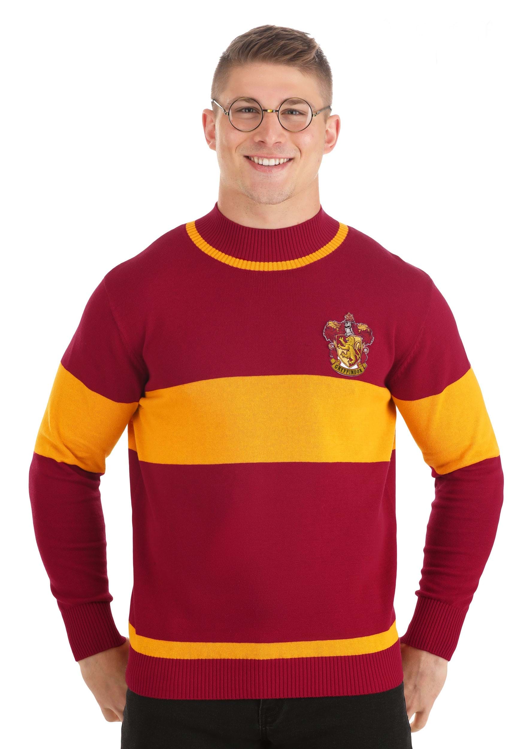Herziening lens Clan Adult Lightweight Harry Potter Gryffindor Quidditch Sweater