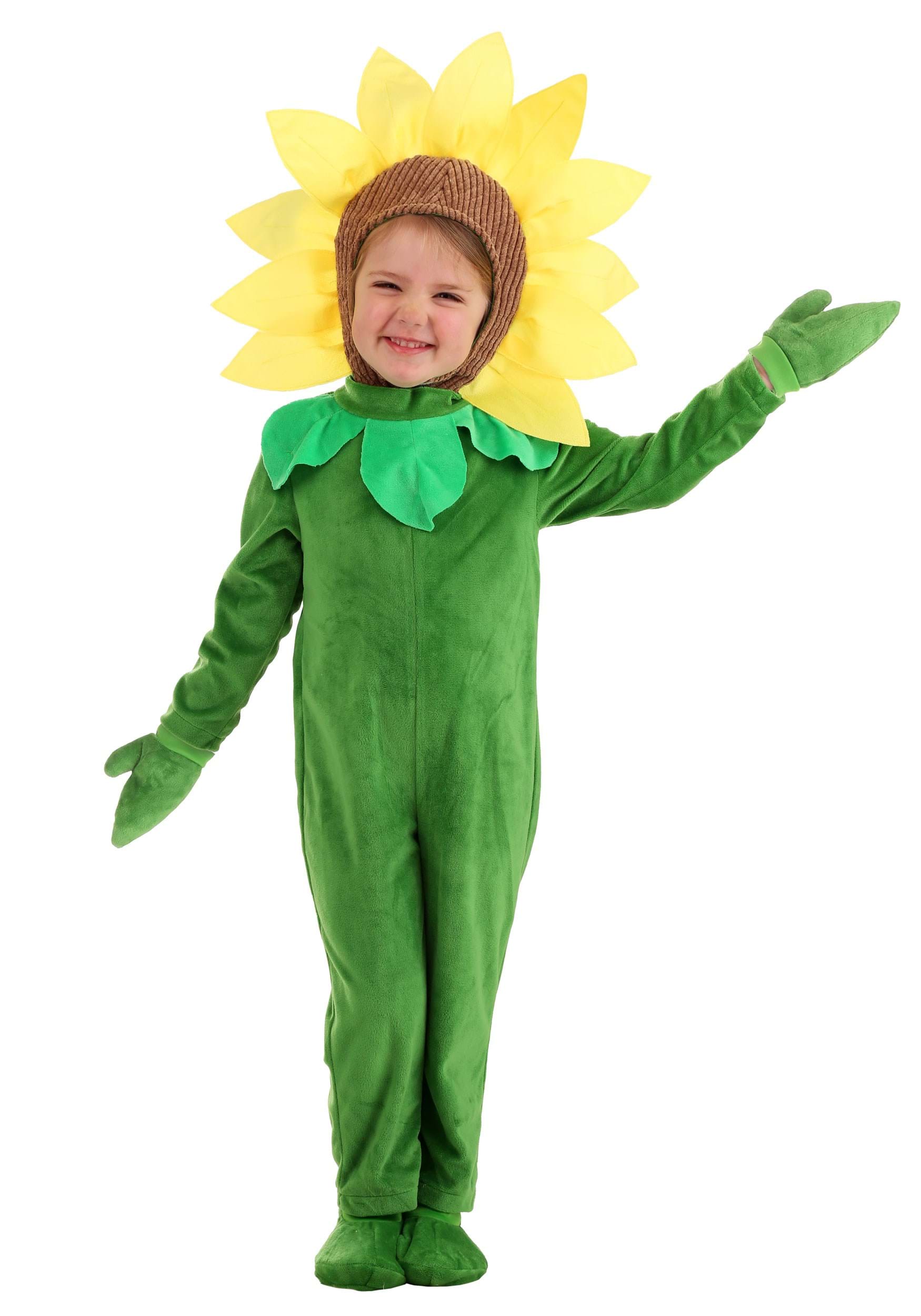 Photos - Fancy Dress FUN Costumes Flower Toddler Costume Green/Yellow FUN0911TD