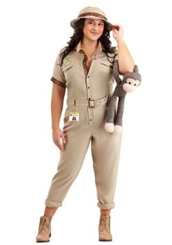 Women's Plus Size Zookeeper Costume