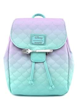 Loungefly Little Mermaid Ombre Scales Mini Backpack