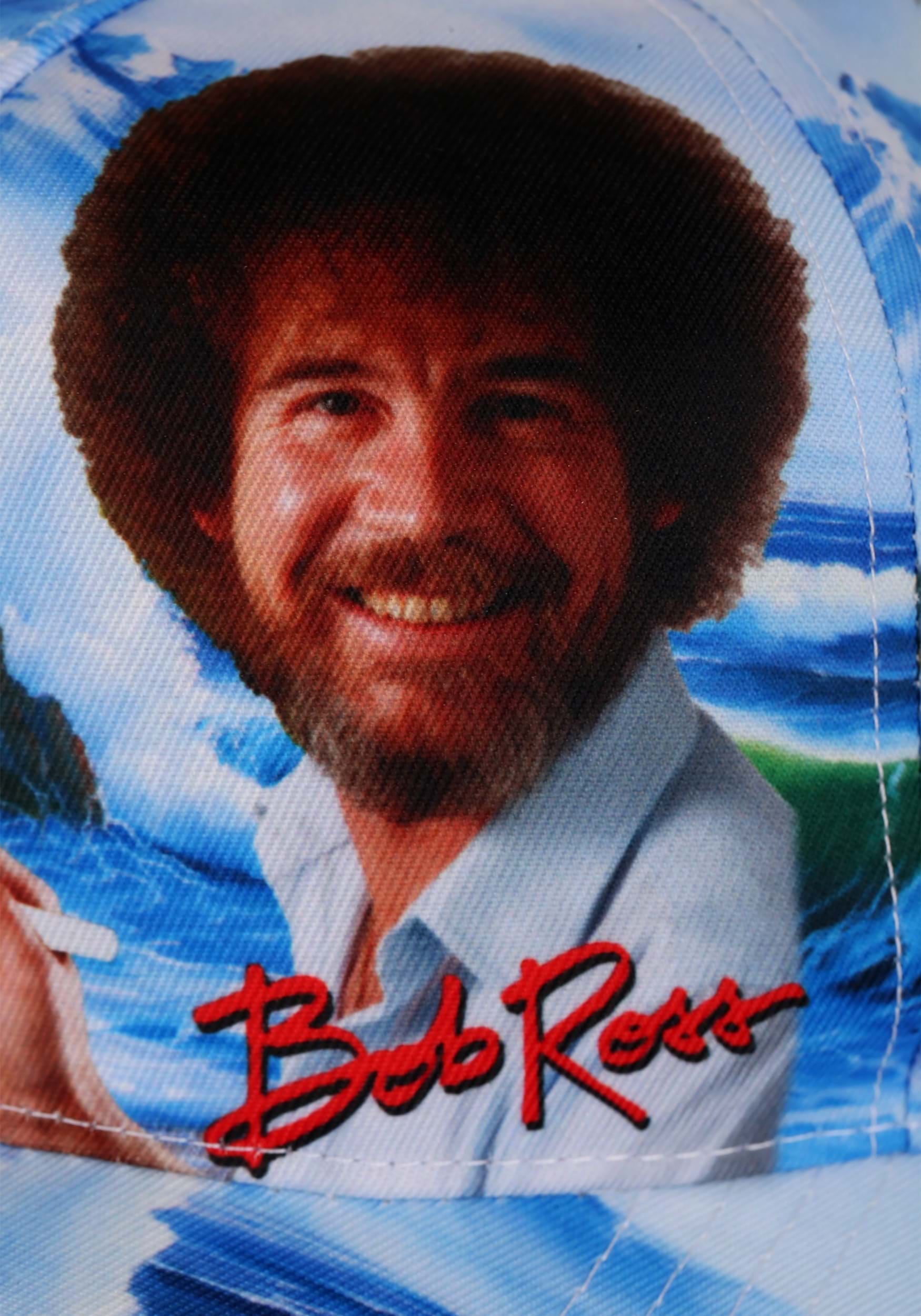 Calhoun Officially Licensed Bob Ross Mountain by The Sea Multicolour Ball  Cap