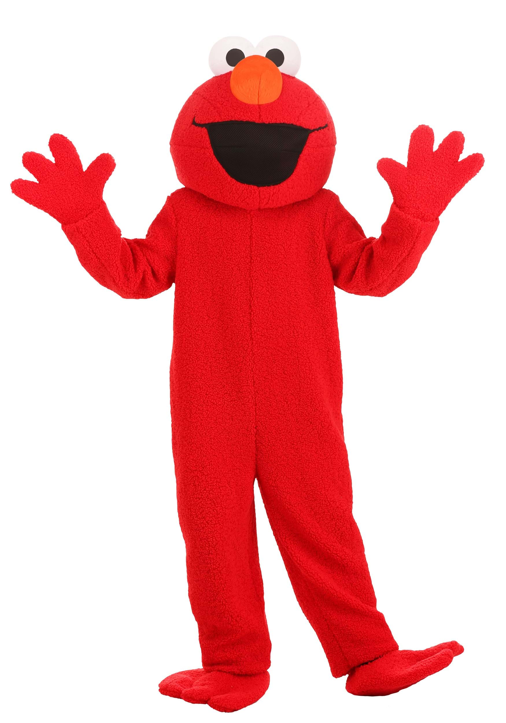 Adult Sesame Street Elmo Mascot Costume | Sesame Street Costumes