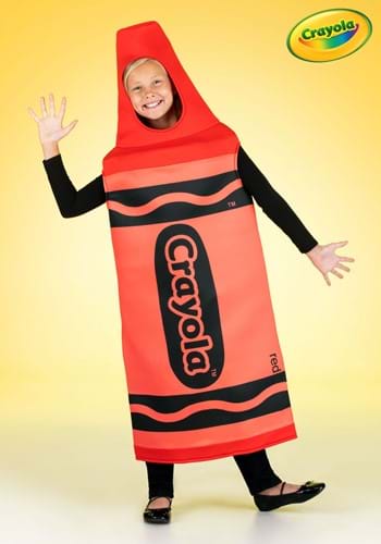 Red Crayola Crayon Costume for Kids