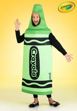 Green Crayola Crayon Kid's Costume