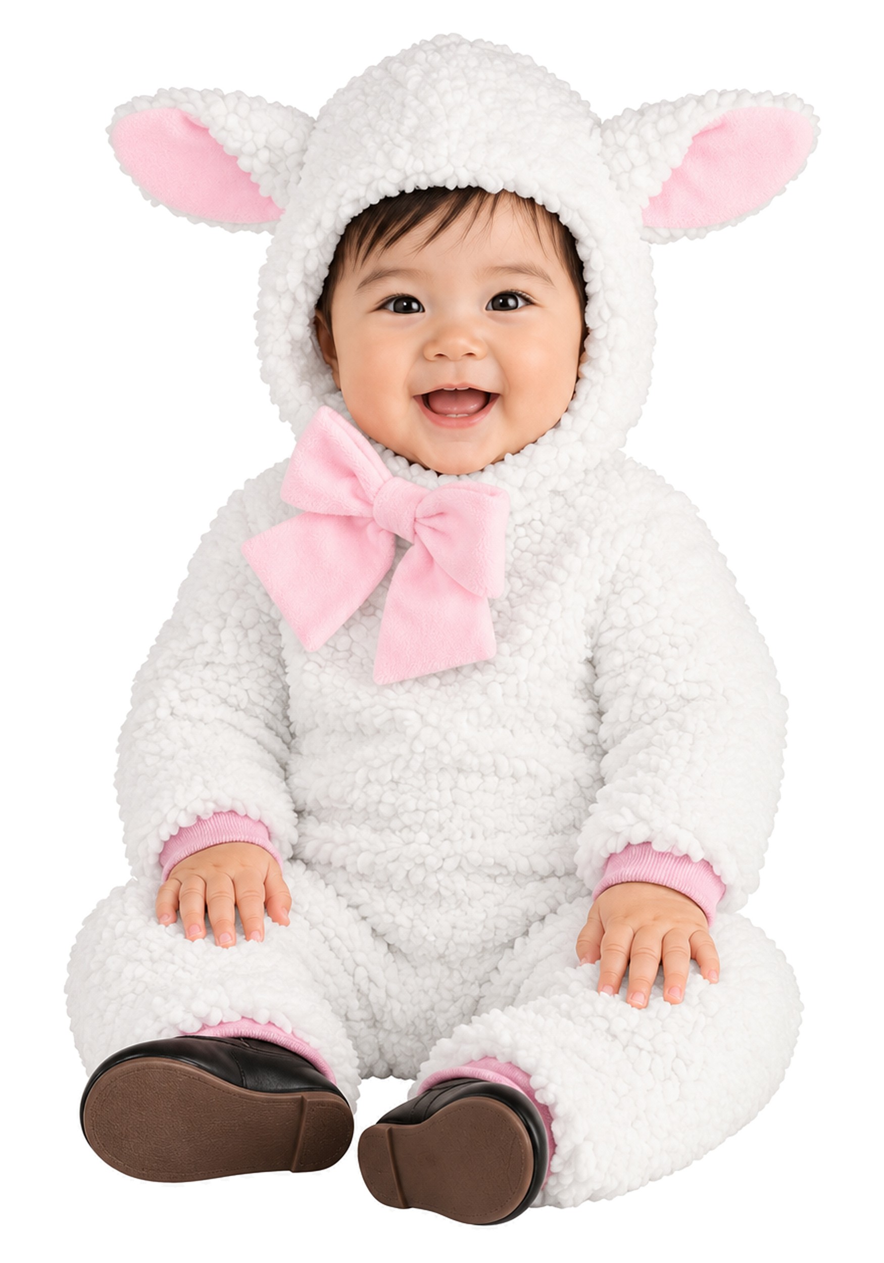 White Little Lamb Costume for Infant's