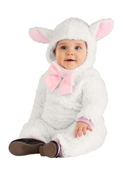White Little Lamb Infant Costume