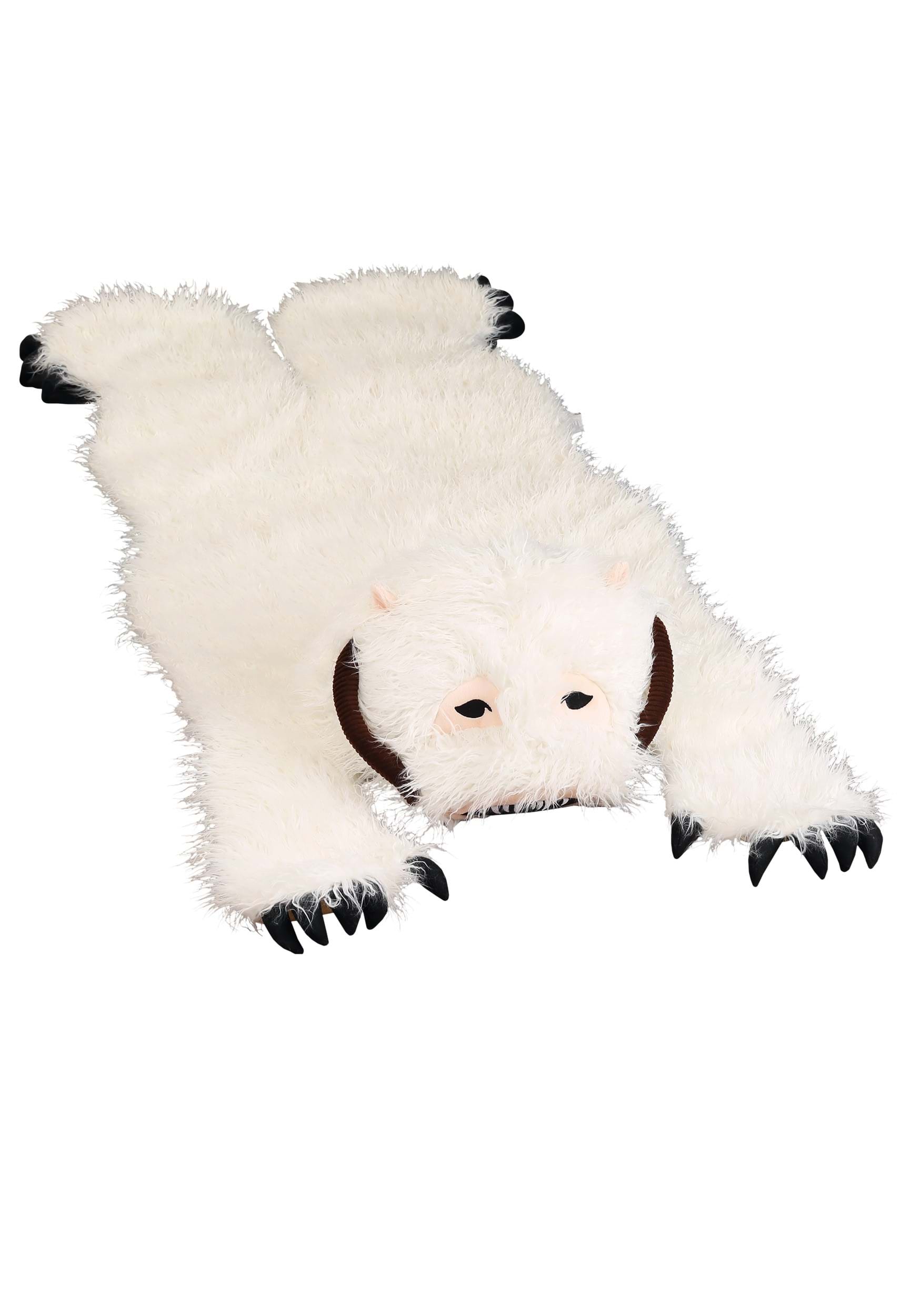 Photos - Other interior and decor Franco Jay  and Sons Wampa Fur Star Wars Rug White/Brown JFJF41068FUNCD 
