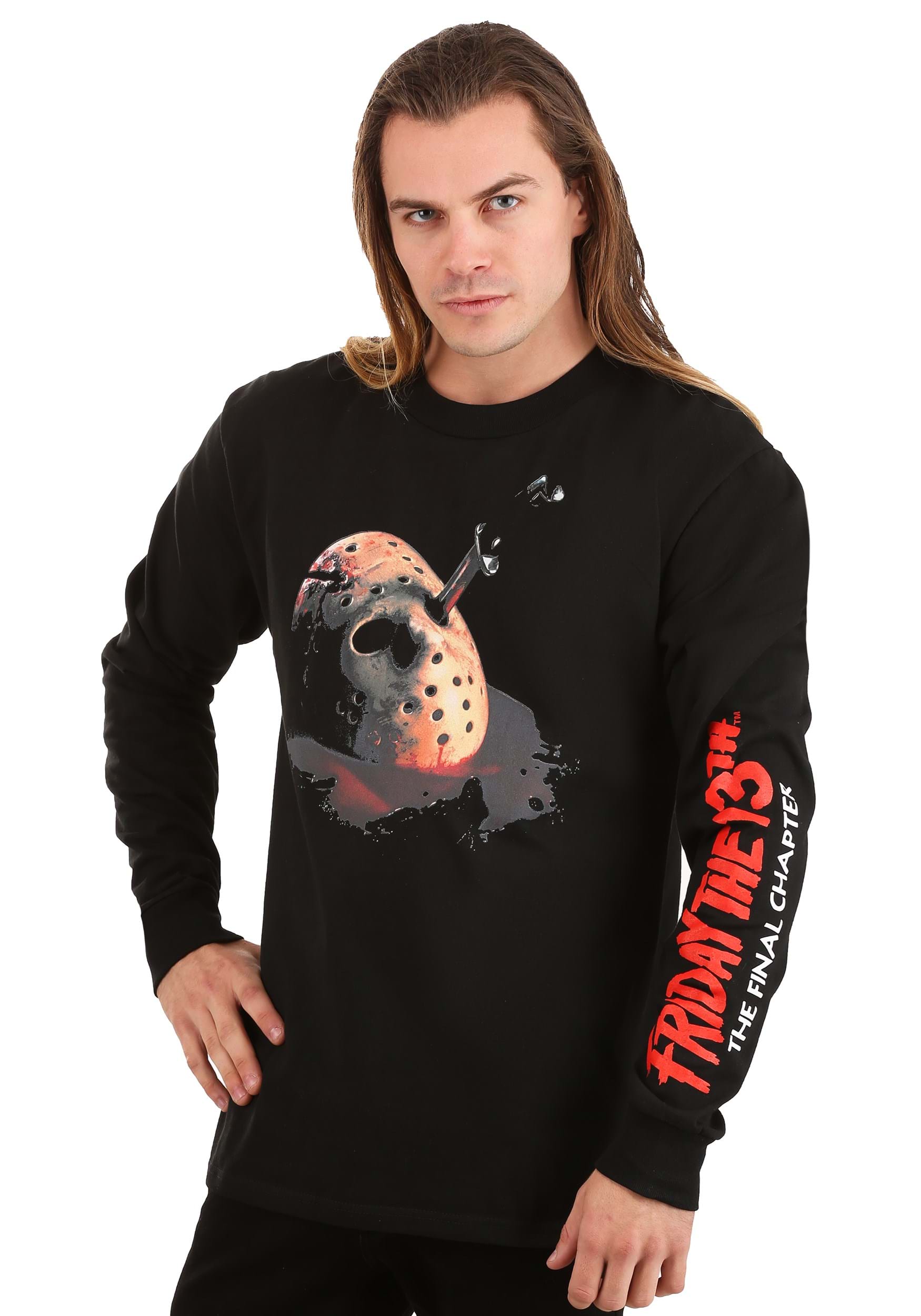 Friday the 13th The Final Chapter Long Sleeve Shirt for Adults