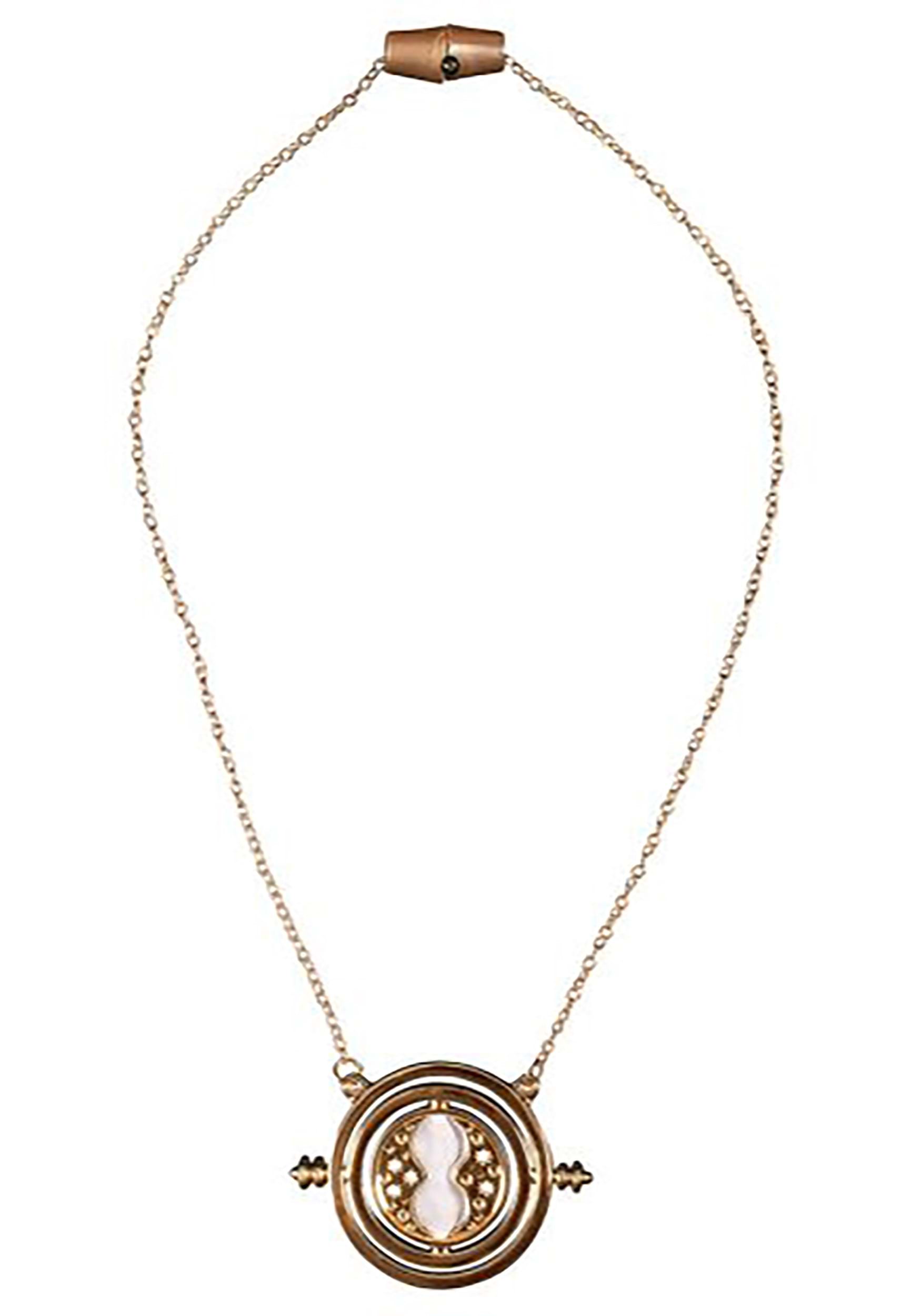 Cool Time Turner Hourglass Necklace For Girls Vintage Hollow - Temu Oman
