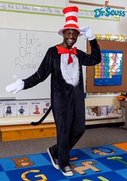 Cat in the Hat Costume for Adults