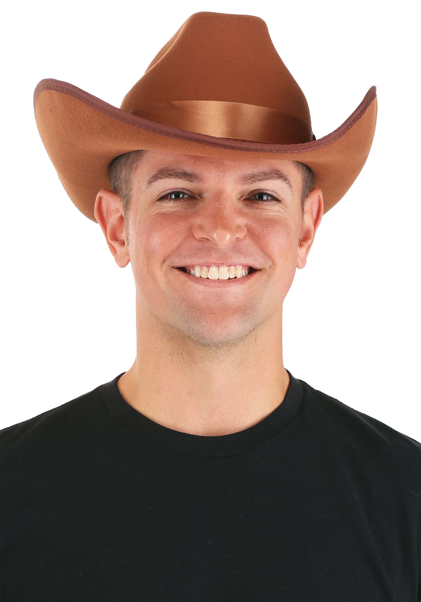 Brown Cowboy Costume Hat