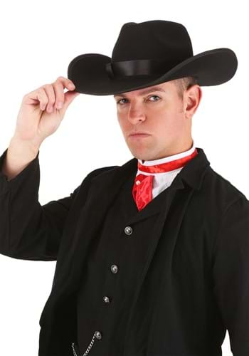Cowboy Costume Hat - Black