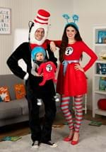 Cat in the Hat Adult Premium Costume Alt 1