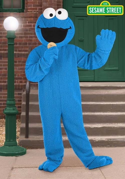 Plus Size Cookie Monster Mascot Costume