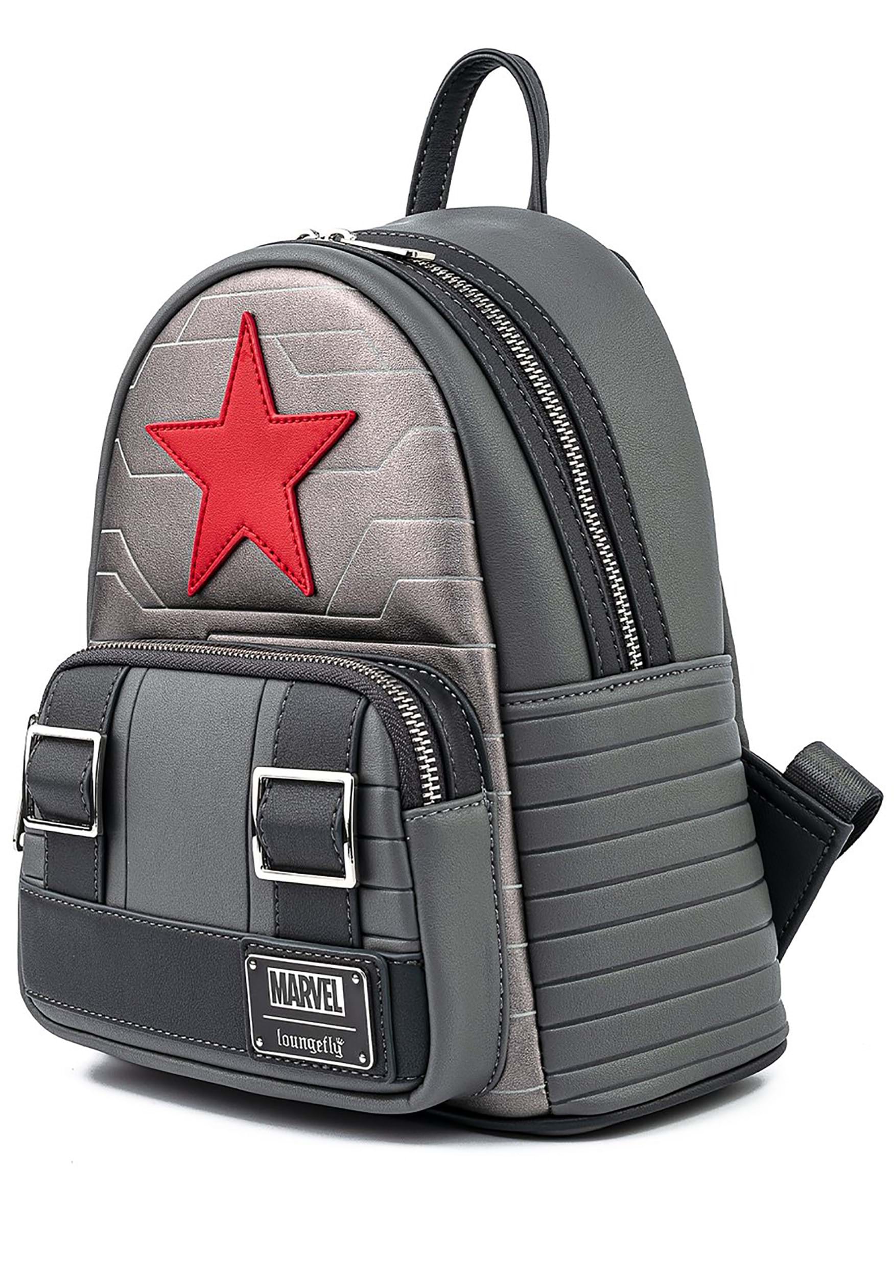 Marvel Winter Soldier Loungefly Mini Backpack
