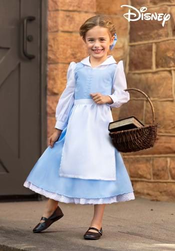 Toddler Beauty and the Beast Belle Blue Dress Costume-2