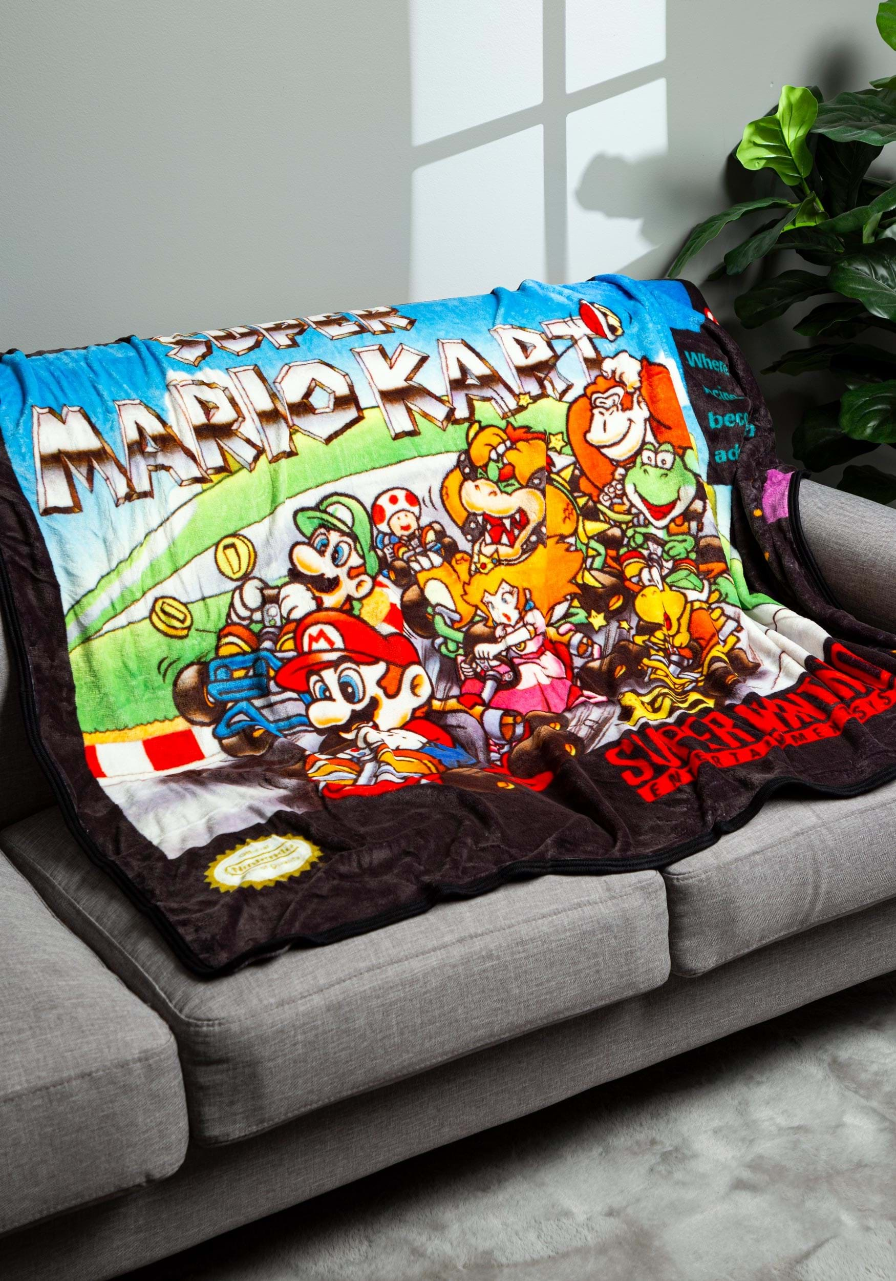 super mario throw