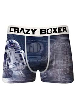 Mens Crazy Boxer Star Wars R2D2 Boxer Briefs