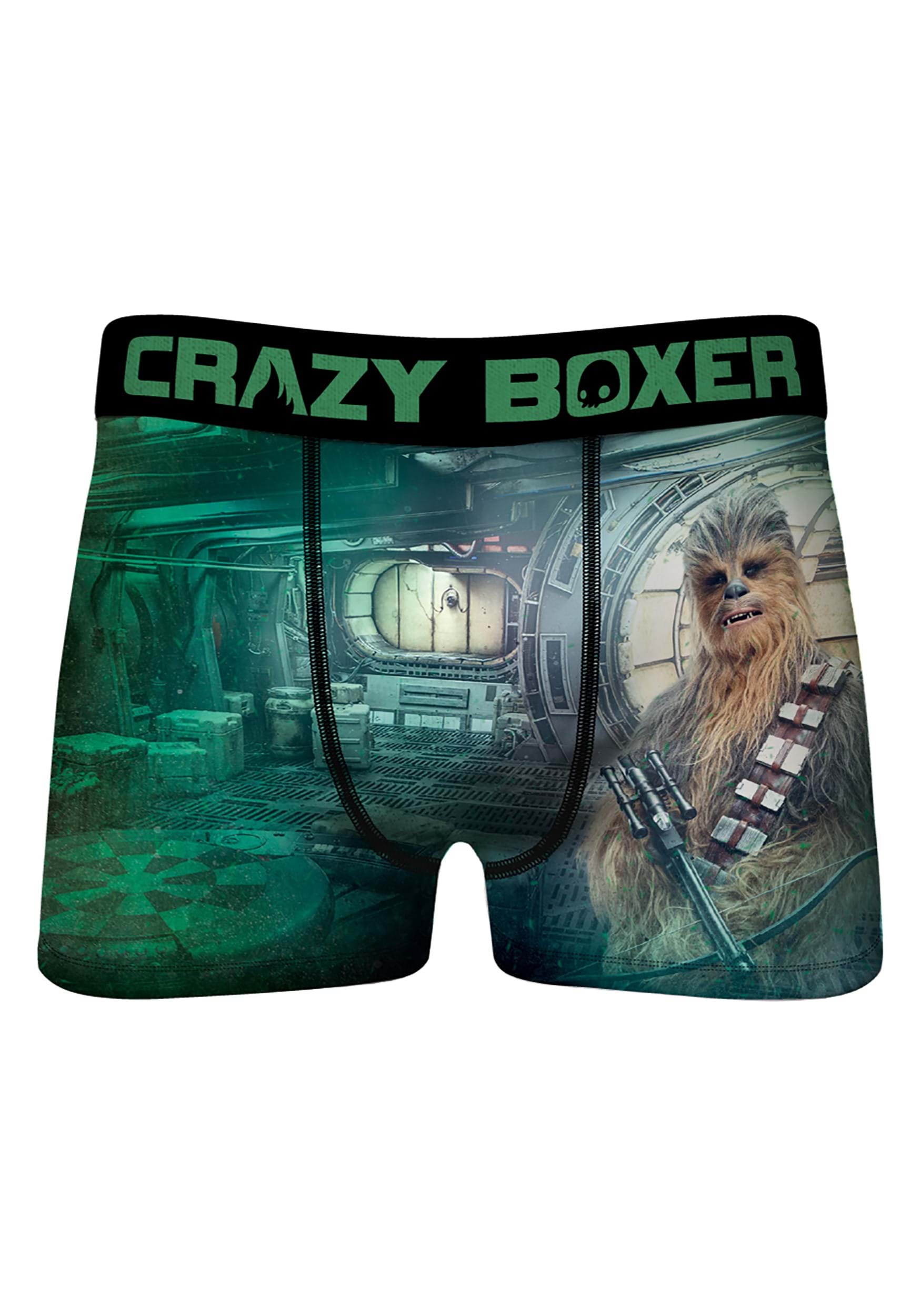 Men's Crazy Boxer Chewbacca Boxer Brief