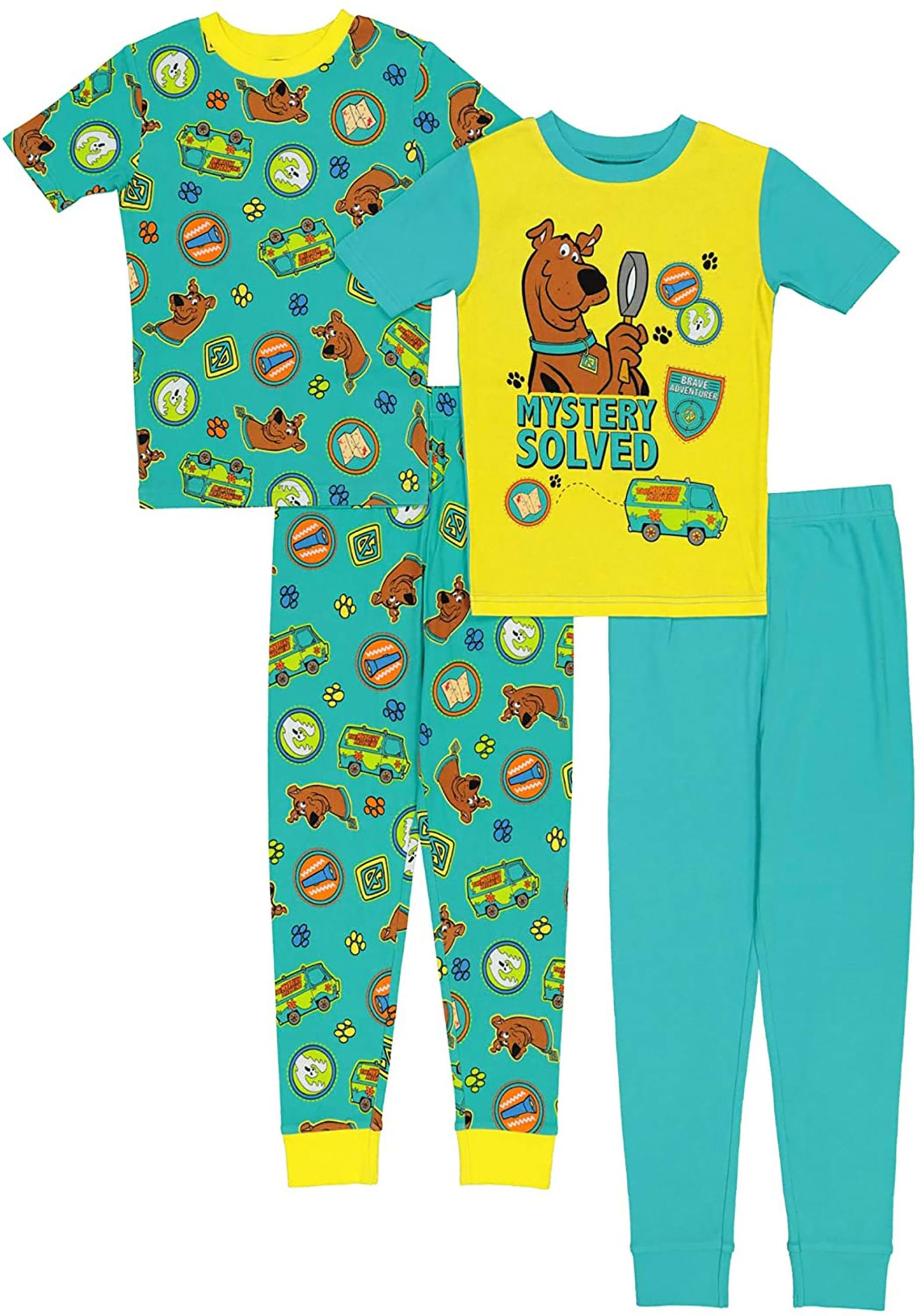 Nickelodeon Adult Teenage Mutant Ninja Turtles Family Sleep 2-Piece  Snug-fit Cotton Pajamas Set