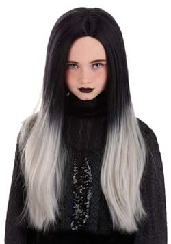 Kid's Black and Grey Ombre Wig