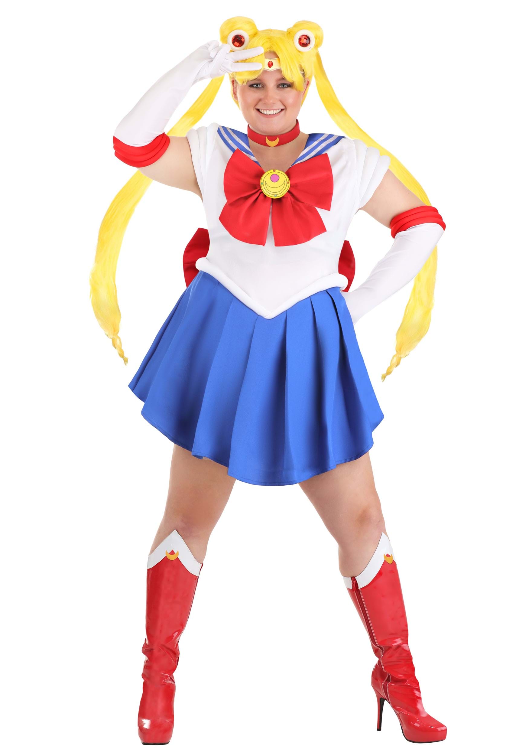 Womens Plus Size Sailor Moon Costume | Anime Cosplay Costumes