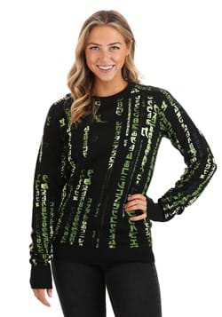 Adult The Matrix Ugly Sweater alt 3