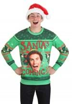 Santa's Coming Elf Ugly Christmas Sweatshirt Alt 5