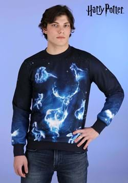 Harry Potter Patronus Adult Ugly Sweatshirt-2-upd