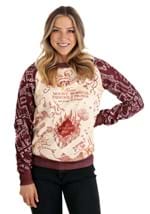 Harry Potter Adult Marauder's Map Sweatshirt Alt 7