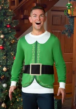 Personalised Elf Add Custom Photo Jumper Christmas Ugly Xmas Day Unisex Top 
