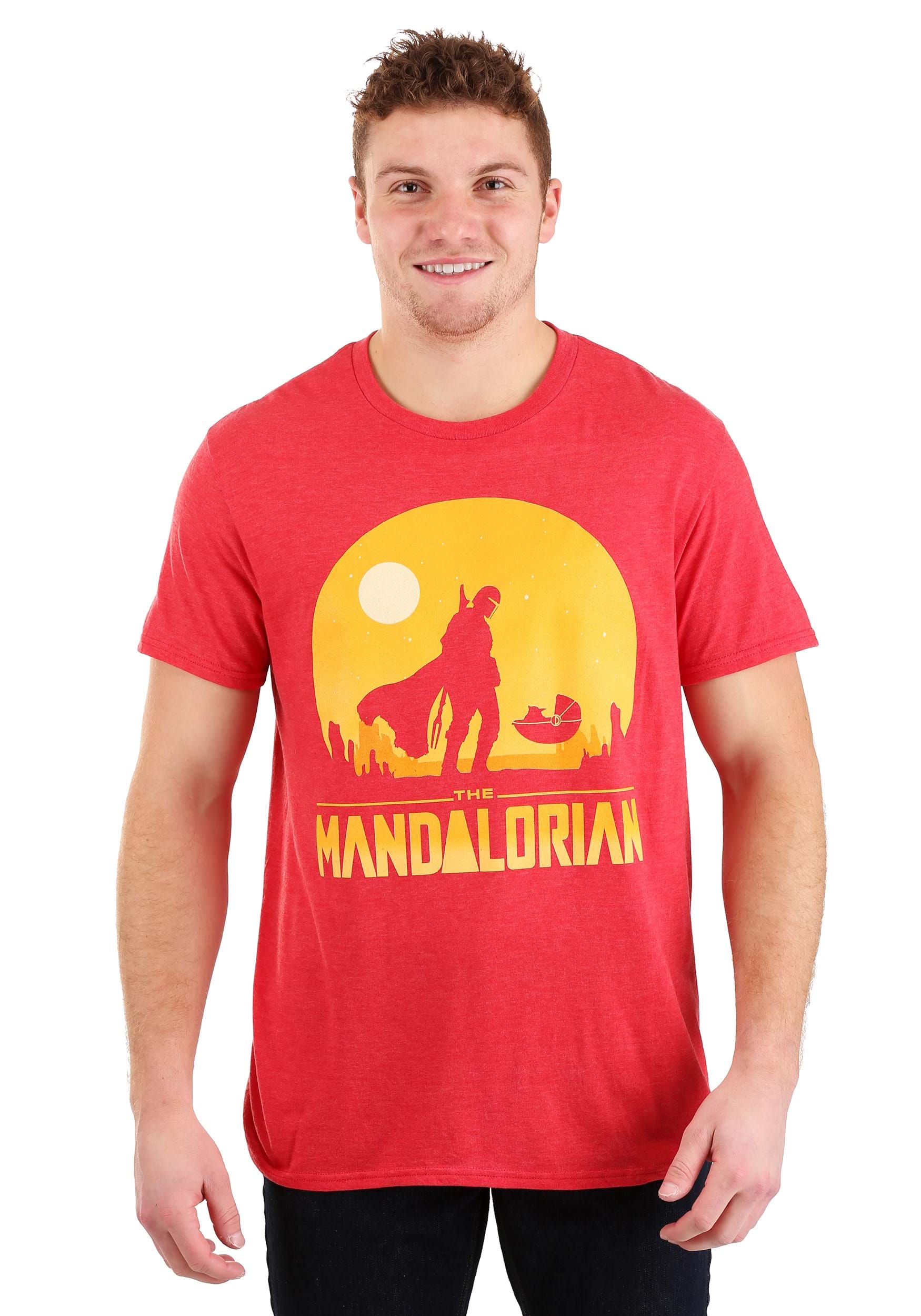 Red The Mandalorian Mens Shirt