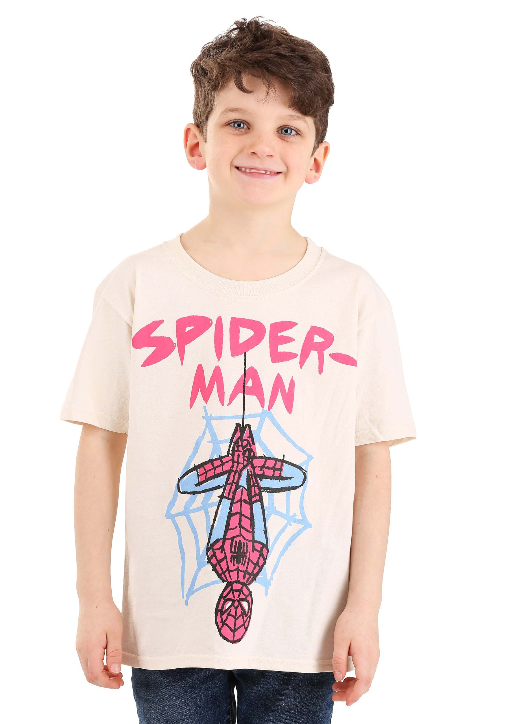 Spider-Man Sketch Boys  T-Shirt