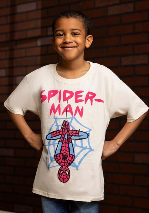 Boys Spider-Man Sketch T-Shirt Update