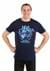 Marvel Saga Captain America Navy Adult T-Shirt Alt 2