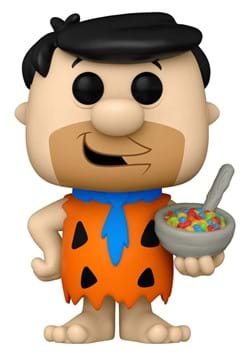 POP Ad Icons Fruity Pebbles Fred with Cereal Figure