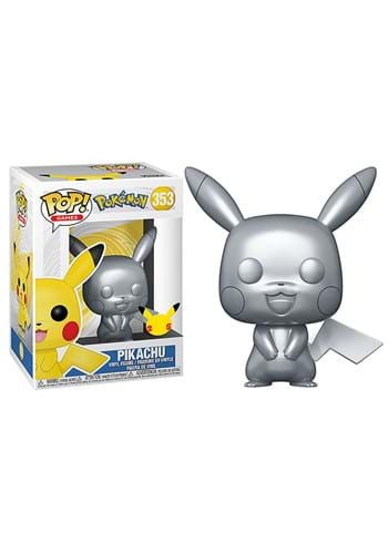 pikachu silver funko pop