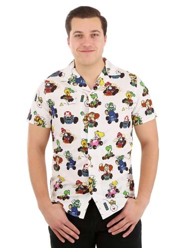 Mario Kart Camp Shirt for Adults