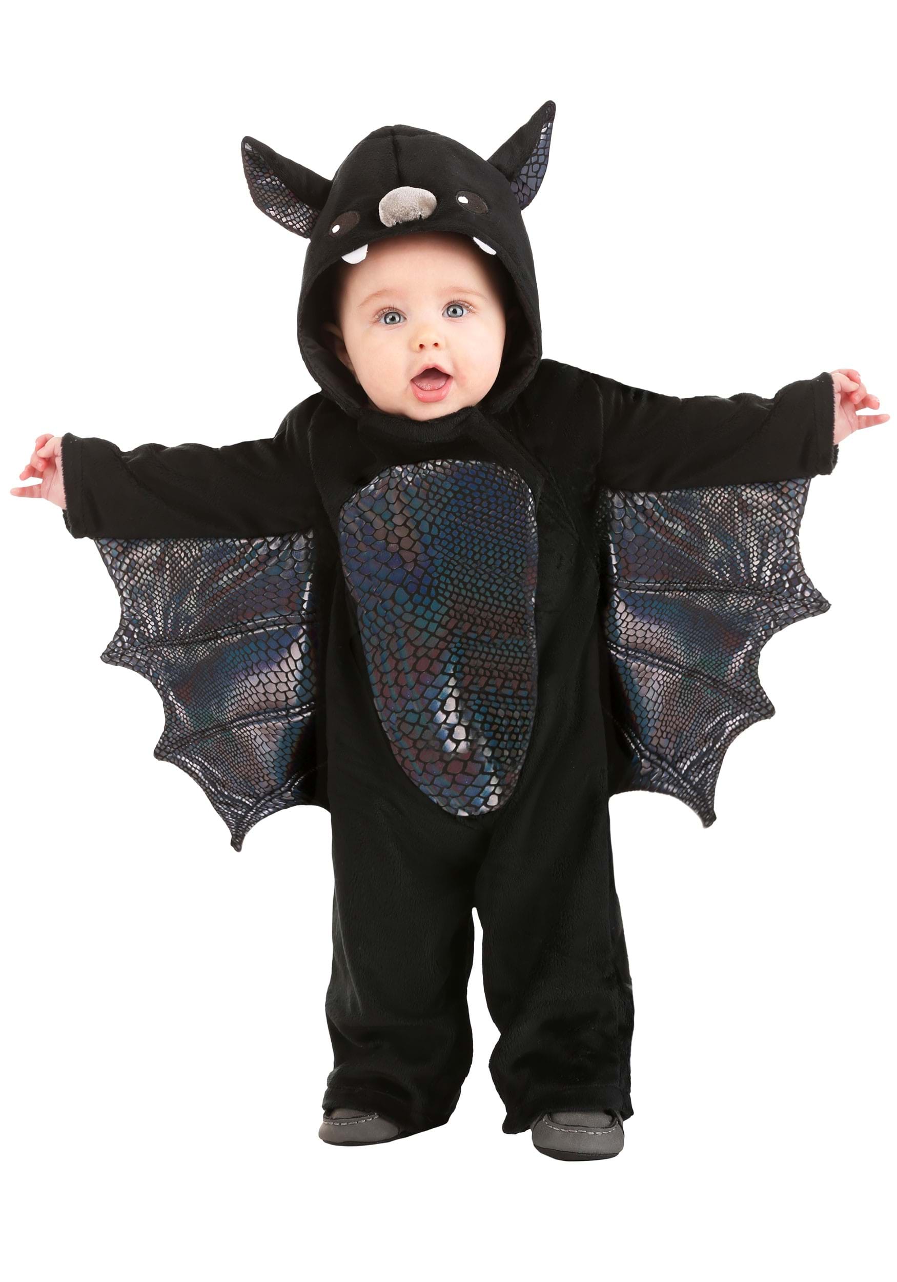 Photos - Fancy Dress FUN Costumes Black Bat Costume for Infants | Infant Costumes Black FUN2786