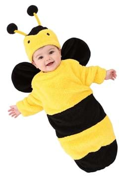 Furry Bumble Bee Infant Costume upd